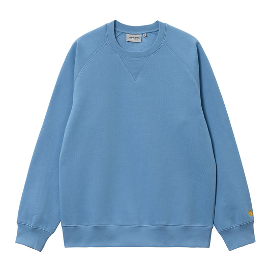 Carhartt WIP Chase Sweat - Piscine Gold