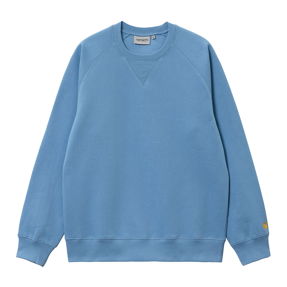 Carhartt WIP Chase Sweat - Piscine Gold