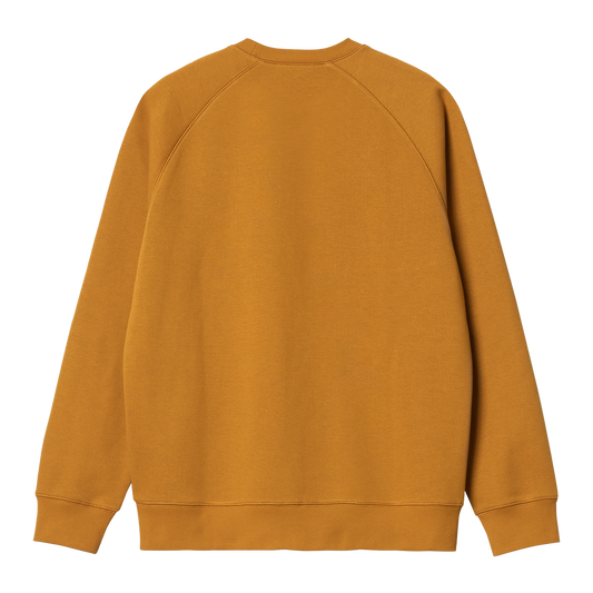 Carhartt WIP Chase Sweat - Buckthorn Gold