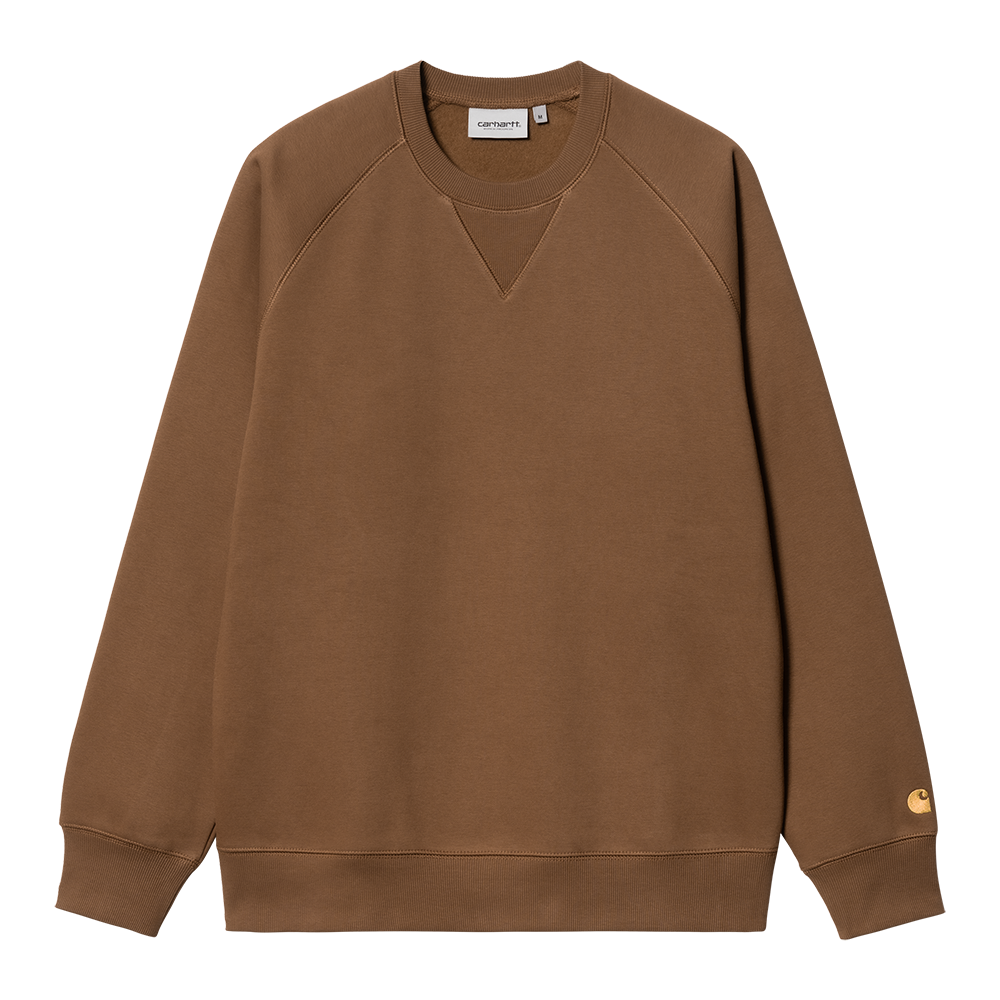 Carhartt WIP Chase Sweat - Tamarind Gold