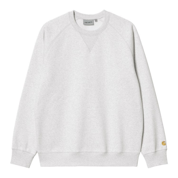 Carhartt WIP Chase Sweat - Ash Heather Gold