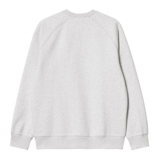 Carhartt WIP Chase Sweat - Ash Heather Gold