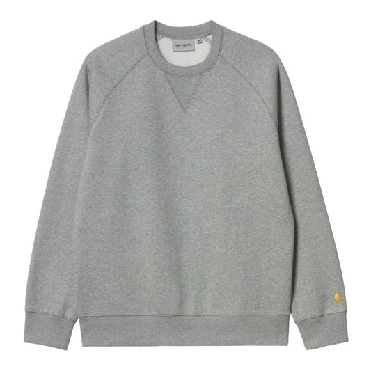 Carhartt WIP Chase Sweat - Grey Heather Gold