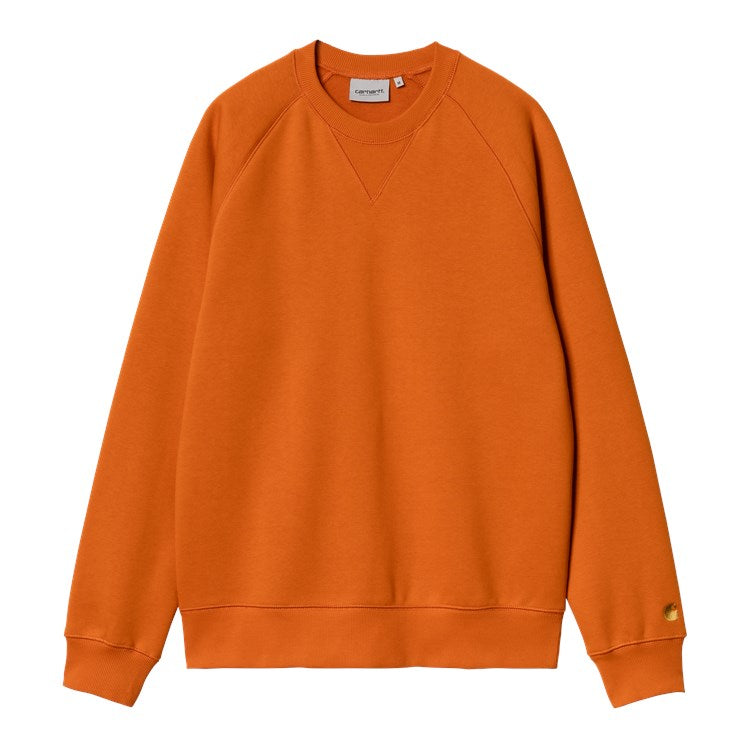 Carhartt WIP Chase Sweat - Tumeric Gold