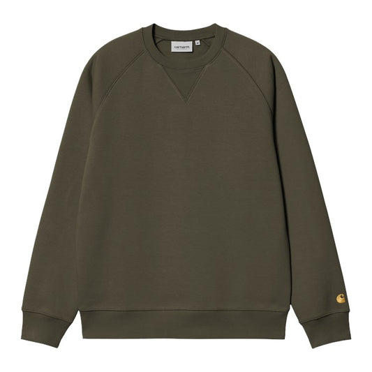 Carhartt WIP Chase Sweat - Olive Gold