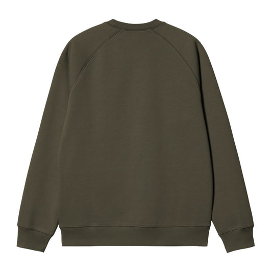 Carhartt WIP Chase Sweat - Olive Gold