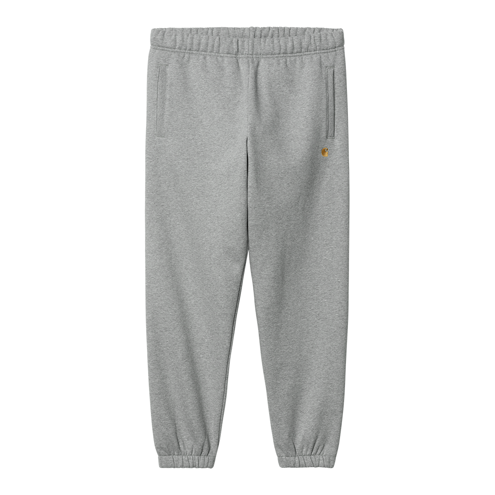 Carhartt WIP Chase Sweat Pant - Grey Heather Gold