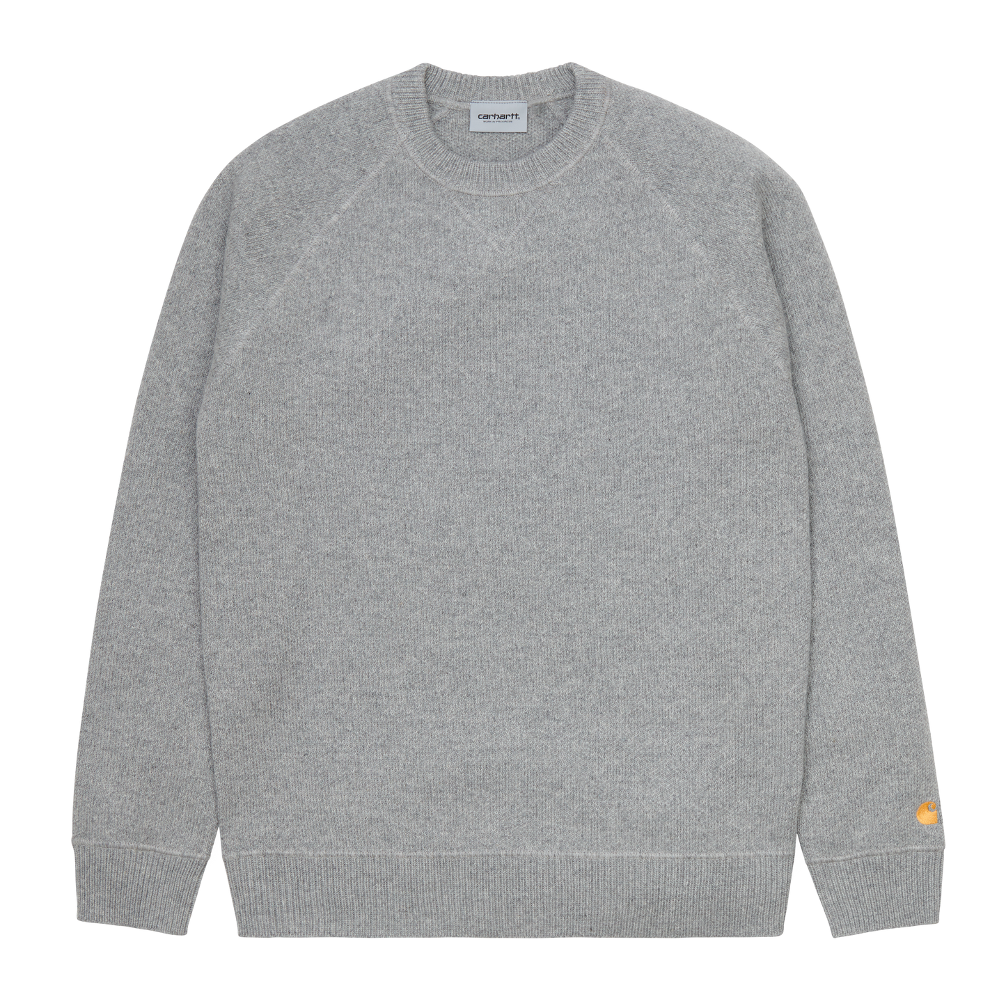 Carhartt WIP Chase Sweater - Grey Heather Gold