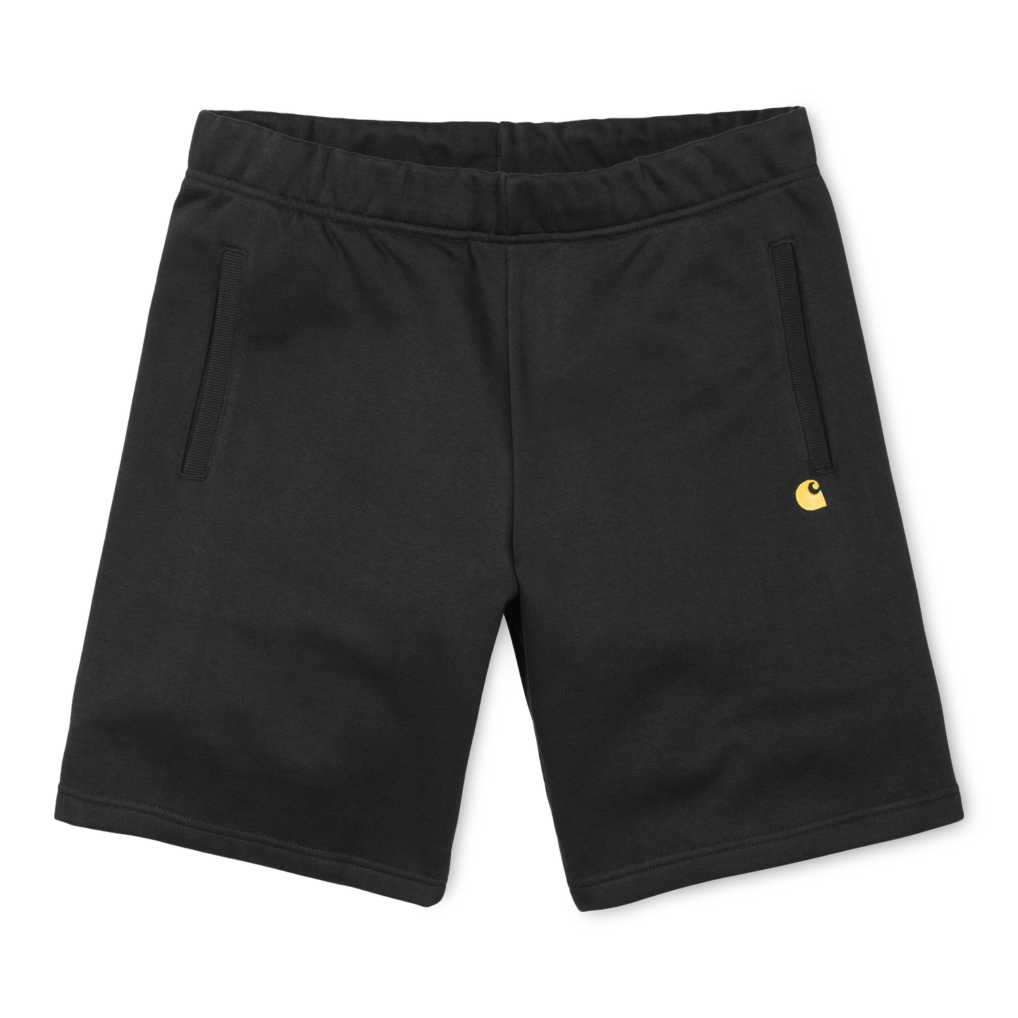Carhartt WIP Chase Sweat Short - Black Gold