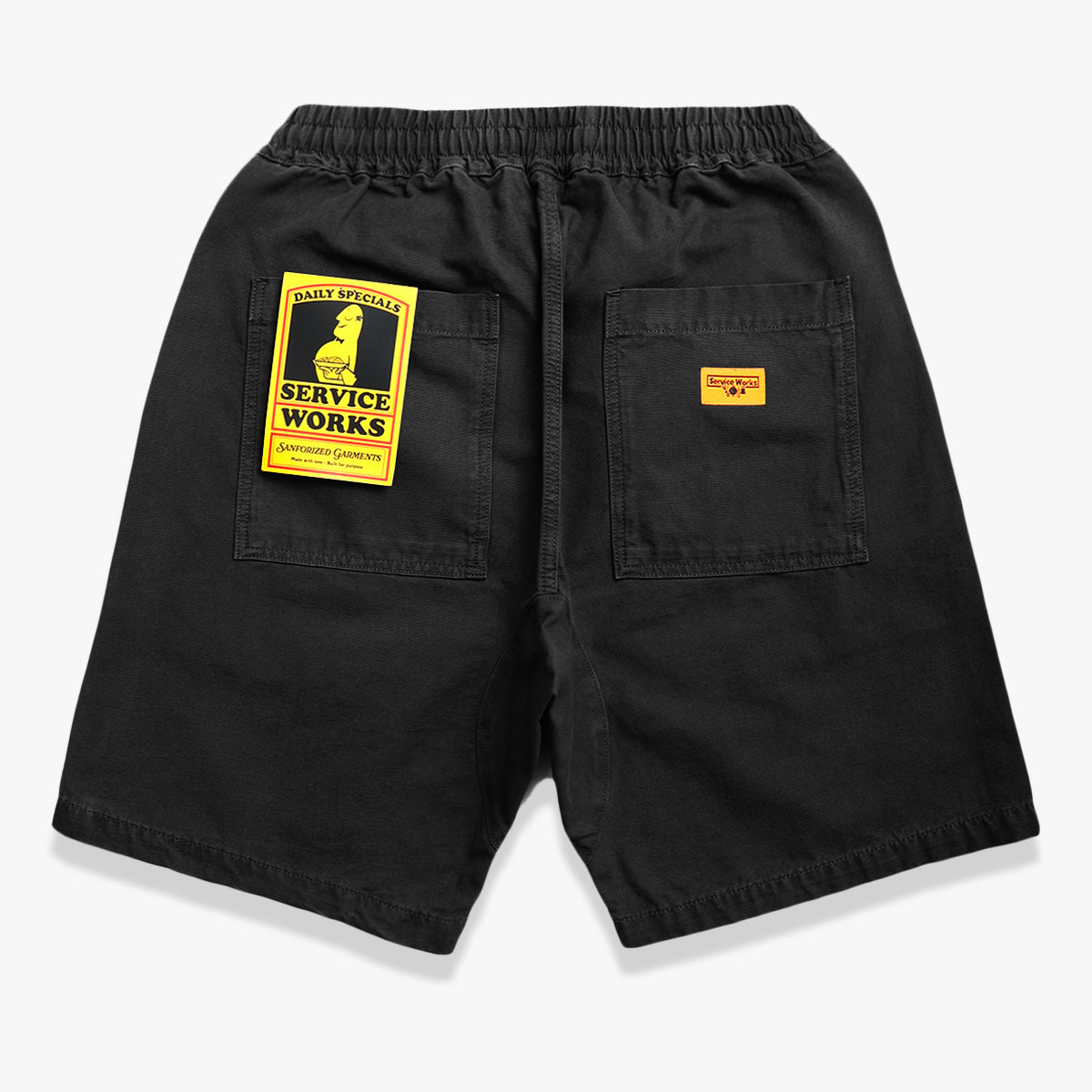 Service Works Canvas Chef Shorts - Khaki