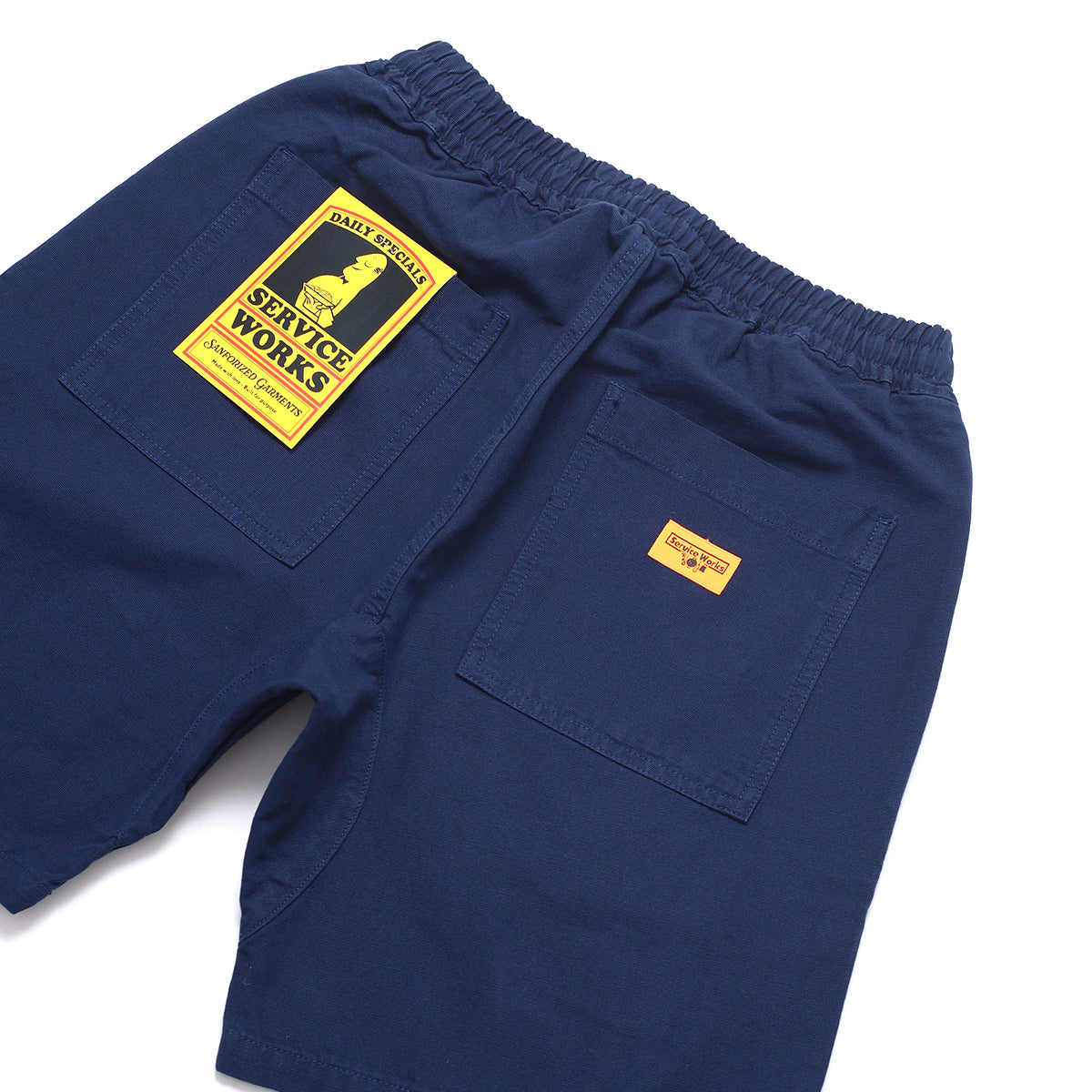 Service Works Canvas Chef Shorts - Navy