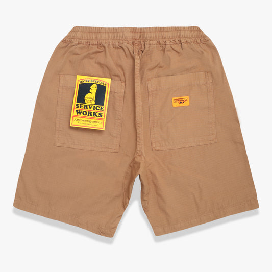 Service Works Ripstop Chef Shorts - Mink