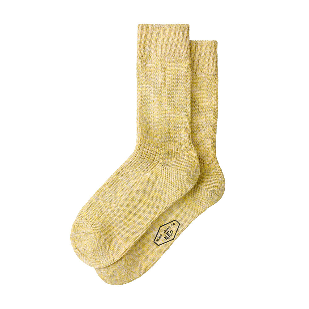 Nudie Jeans Co. Chunky Sock Rebirth - Faded Sun