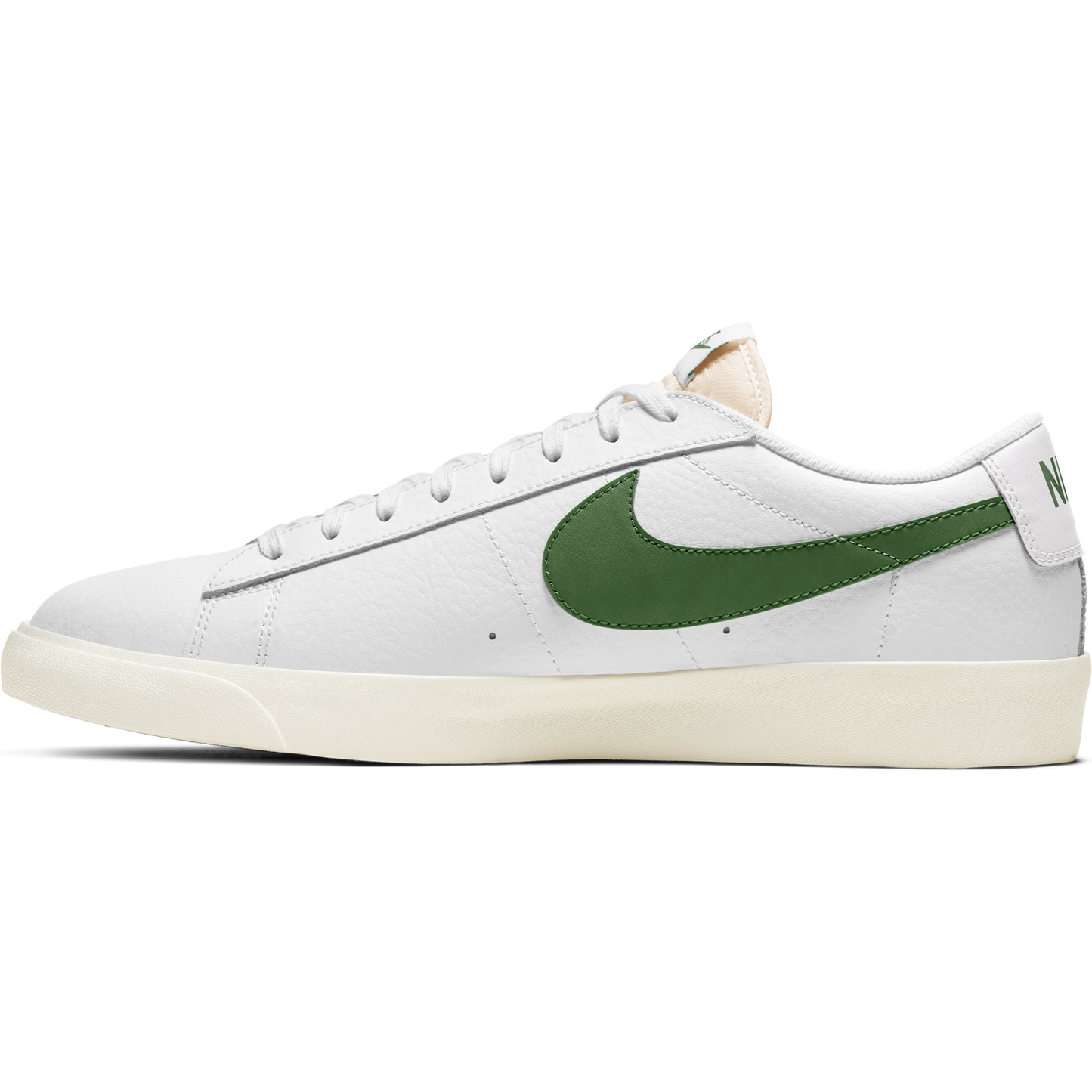 Nike Blazer Low Leather - White Forest Green