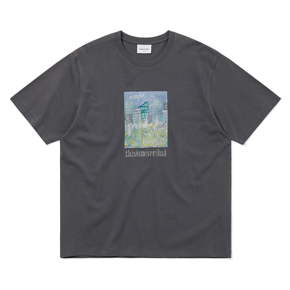 This is never that City & Park Tee - Dark Grey