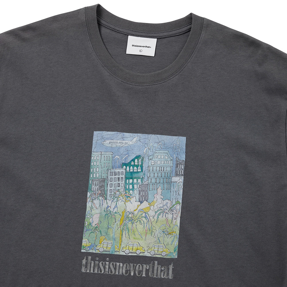 This is never that City & Park Tee - Dark Grey