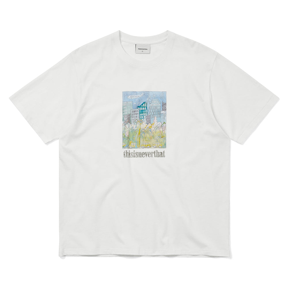 This is never that City & Park Tee - White