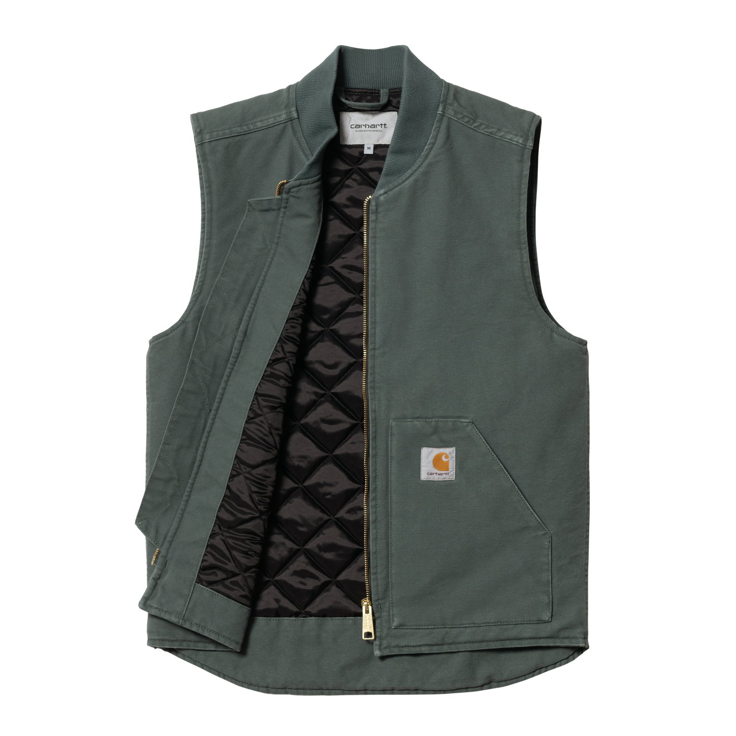 Carhartt WIP Classic Vest - Hemlock Green Rinsed