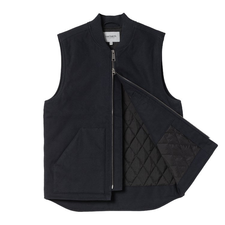 Carhartt WIP Classic Vest - Dark Navy Rigid