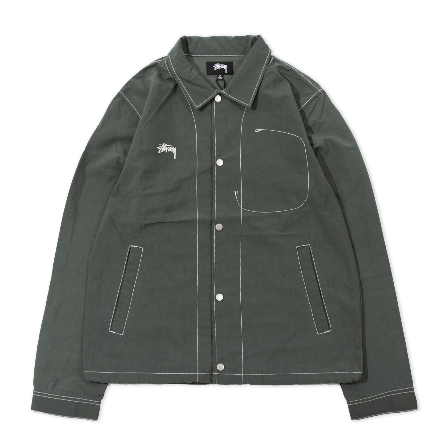 Stüssy Nylon Folsom Jacket - Spruce
