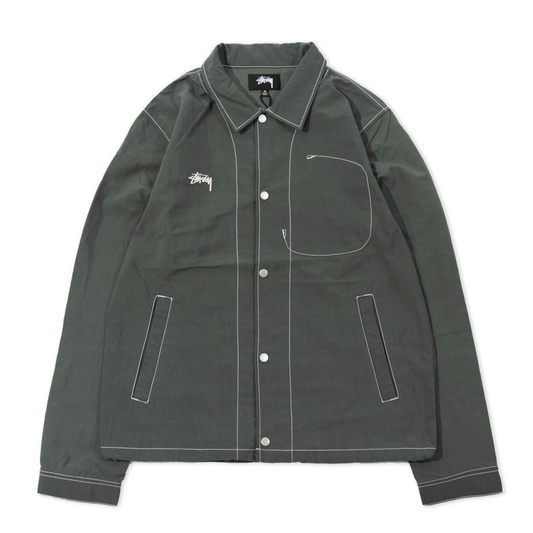 Stüssy Nylon Folsom Jacket - Spruce
