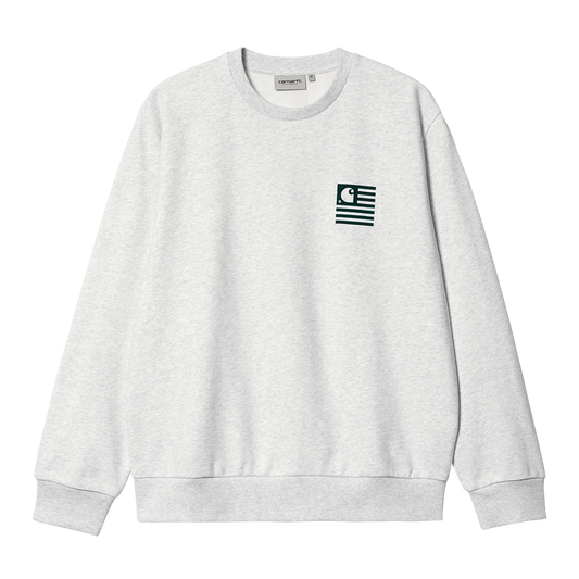 Carhartt WIP Coast State Sweat - Ash Heather