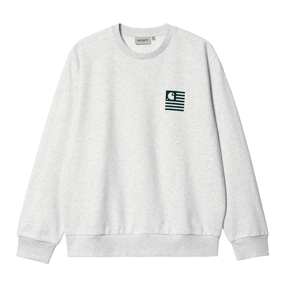 Carhartt WIP Coast State Sweat - Ash Heather