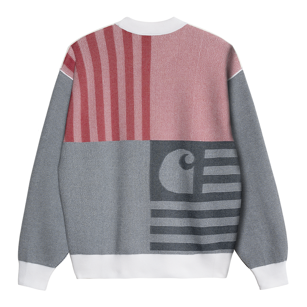 Carhartt WIP Coast State Sweater - White
