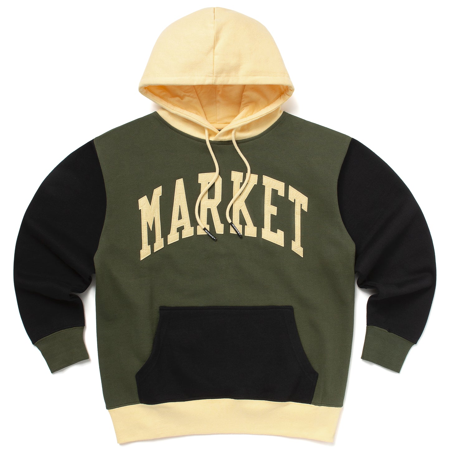 MARKET Colorblock Hoodie - Navy Pine