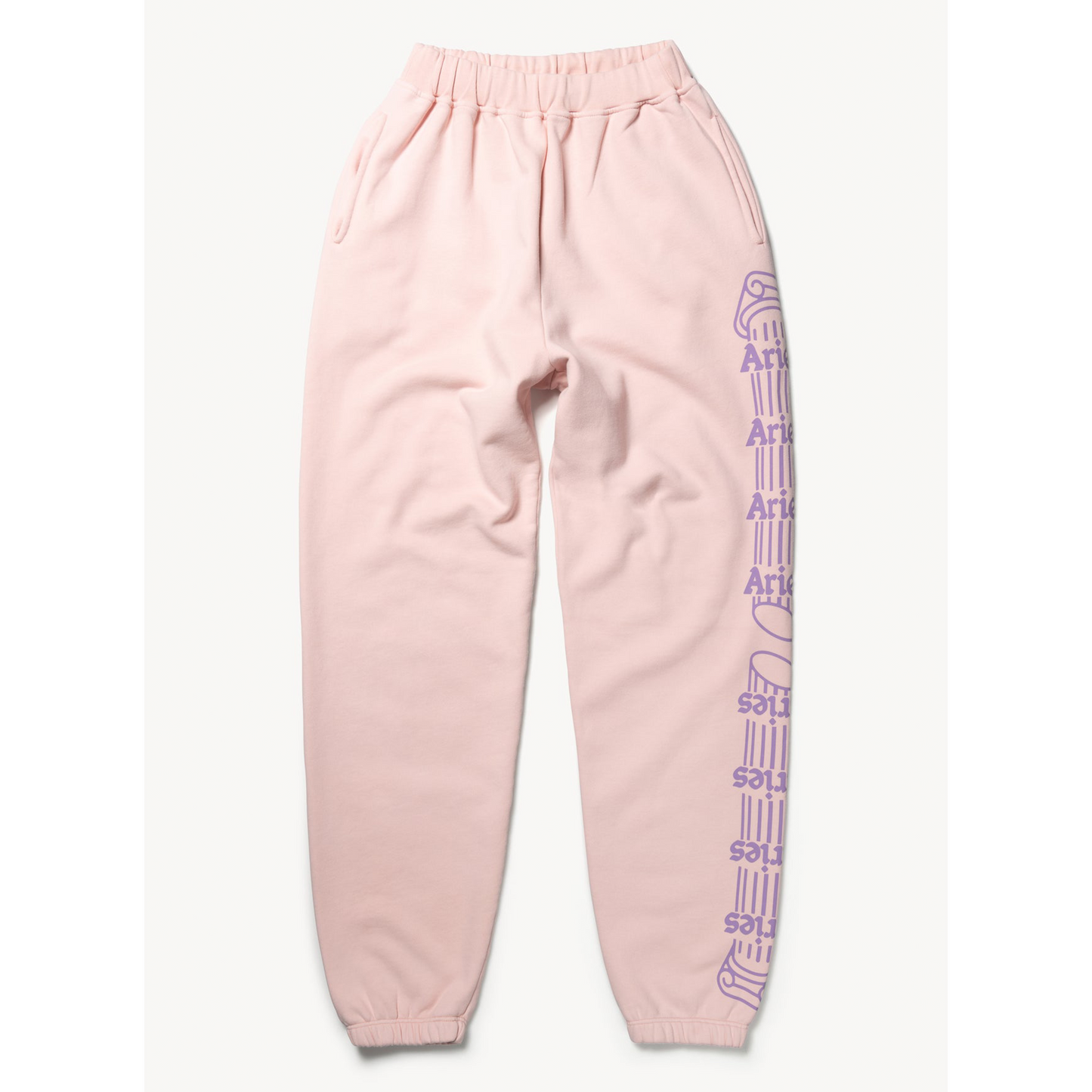 Aries Arise Column Sweatpant - Pink