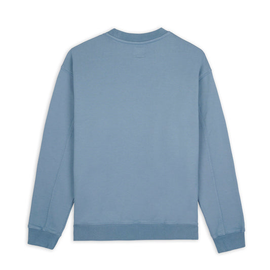 Brain Dead Computer Eyes Crew Sweat - Light Blue