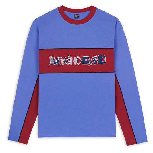 Brain Dead Connections Football Shirt - Blue