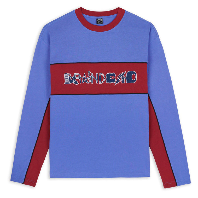 Brain Dead Connections Football Shirt - Blue