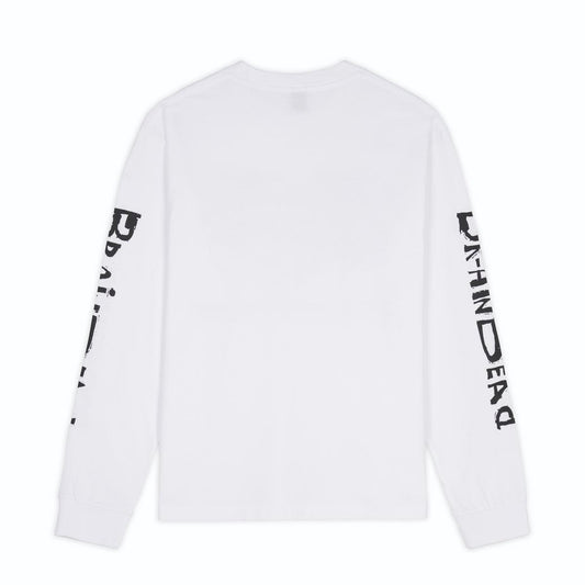 Brain Dead Conscious Control LS Tee - White