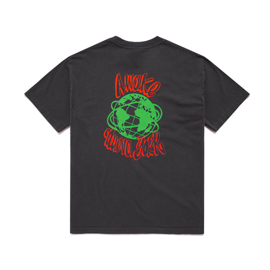 Awake NY Crawford T-Shirt - Washed Black