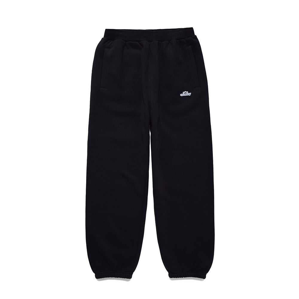 Crown Logo Adjustable Sweatpant - Black