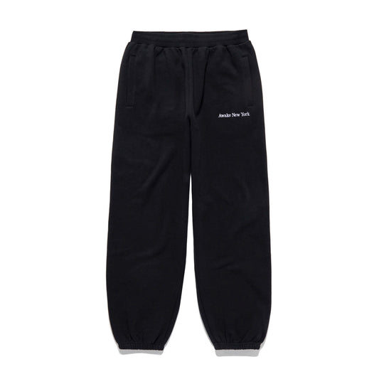 Awake NY Serif Sweatpant - Black