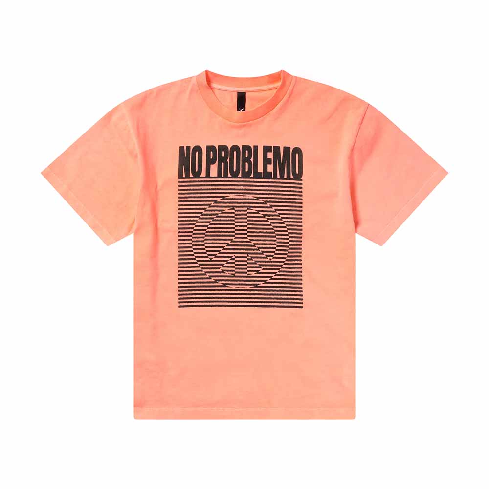 No Problemo CND Wave SS Tee - Coral