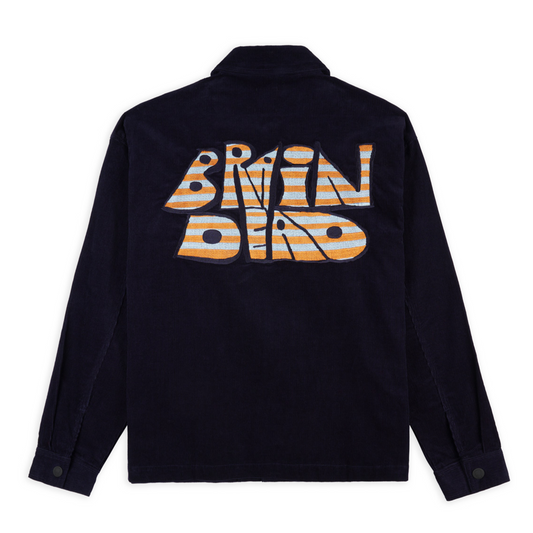 Brain Dead Cord Gardeners Jacket - Navy