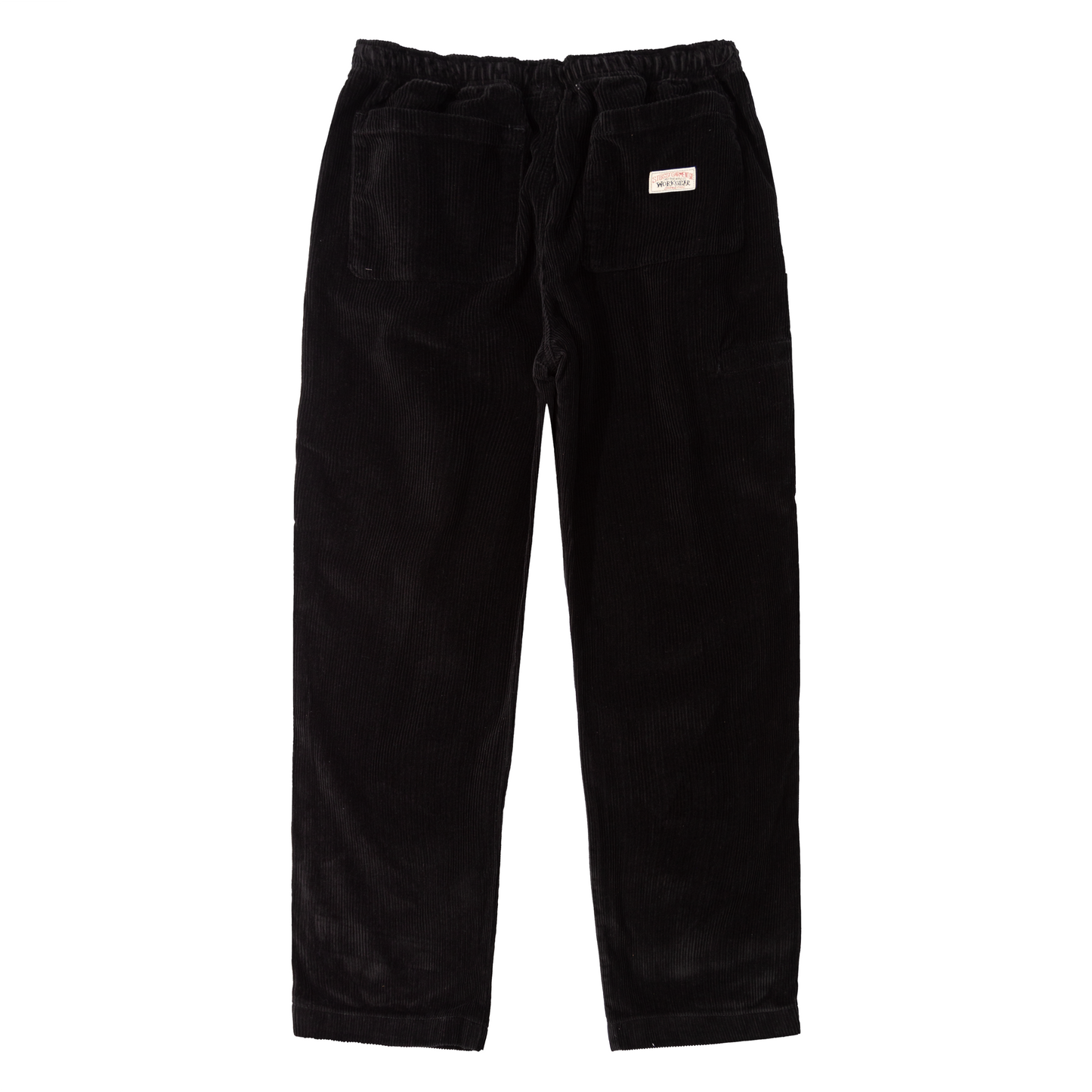 Stüssy Wide Wale Cord Beach Pant - Black