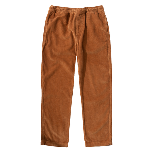Stüssy Wide Wale Cord Beach Pant - Copper