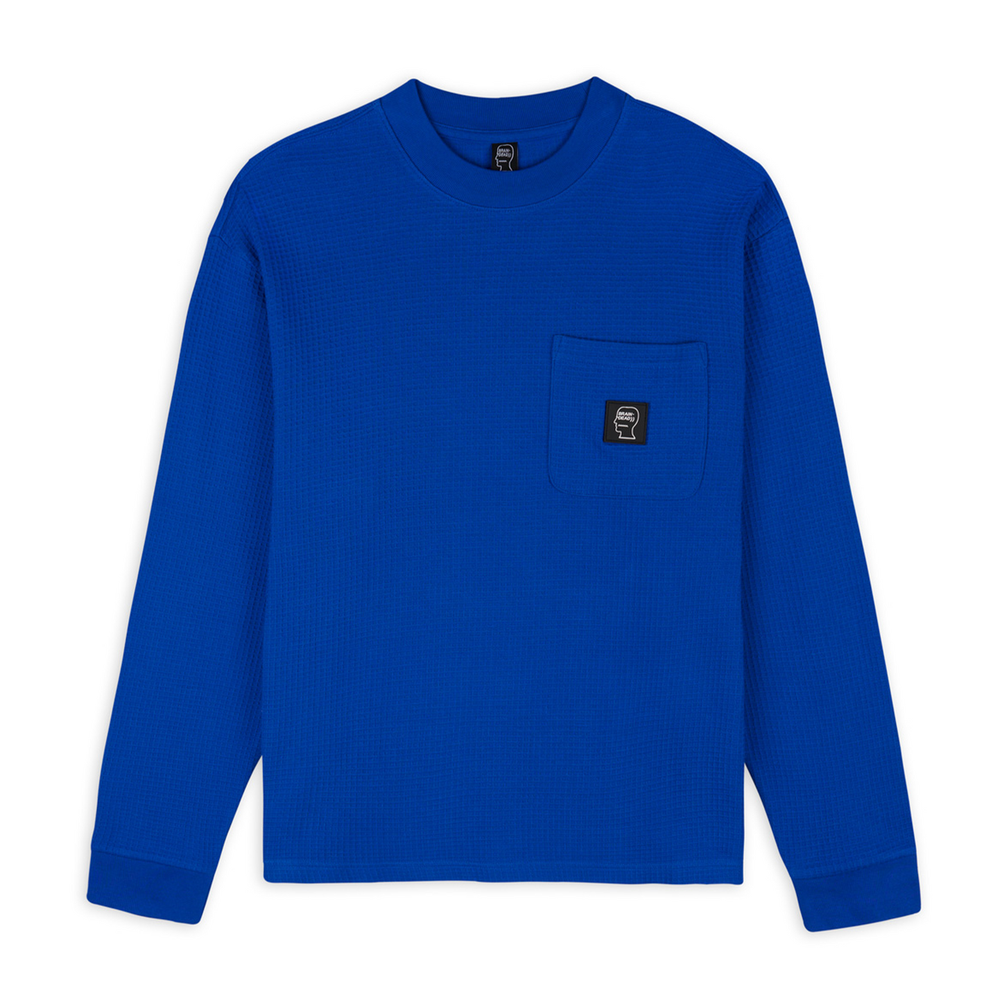 Brain Dead Core Mock Waffle LS T-Shirt