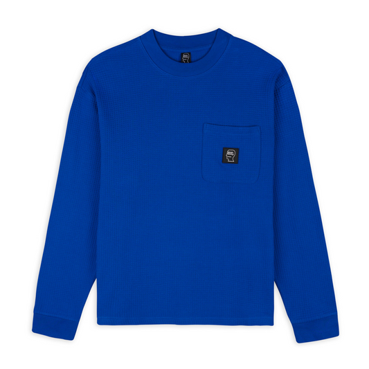 Brain Dead Core Mock Waffle LS T-Shirt