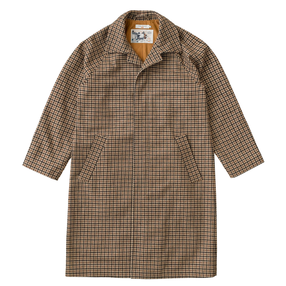 Nudie Jeans Co. Corey Car Coat - Brown