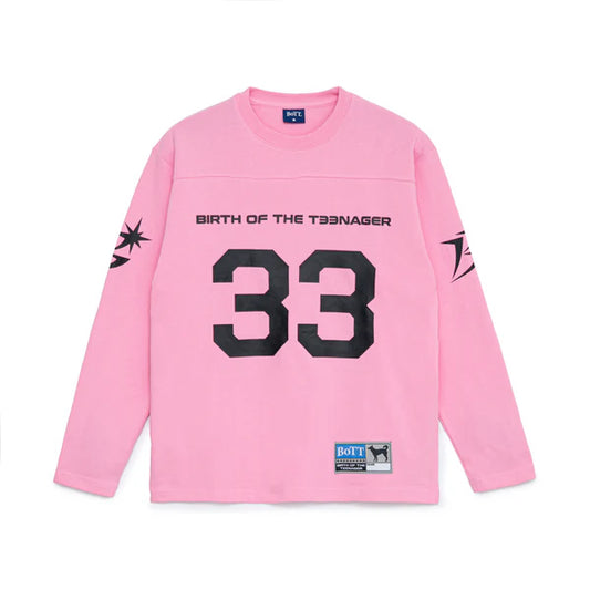 BOTT Cotton Football Shirt - Pink