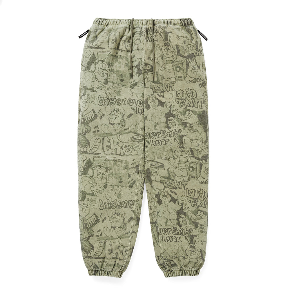 This Is Never That Crazy BIG Sweatpant - Graffiti
