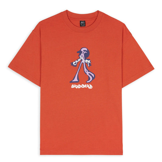 Brain Dead Creeper T-Shirt - Brown