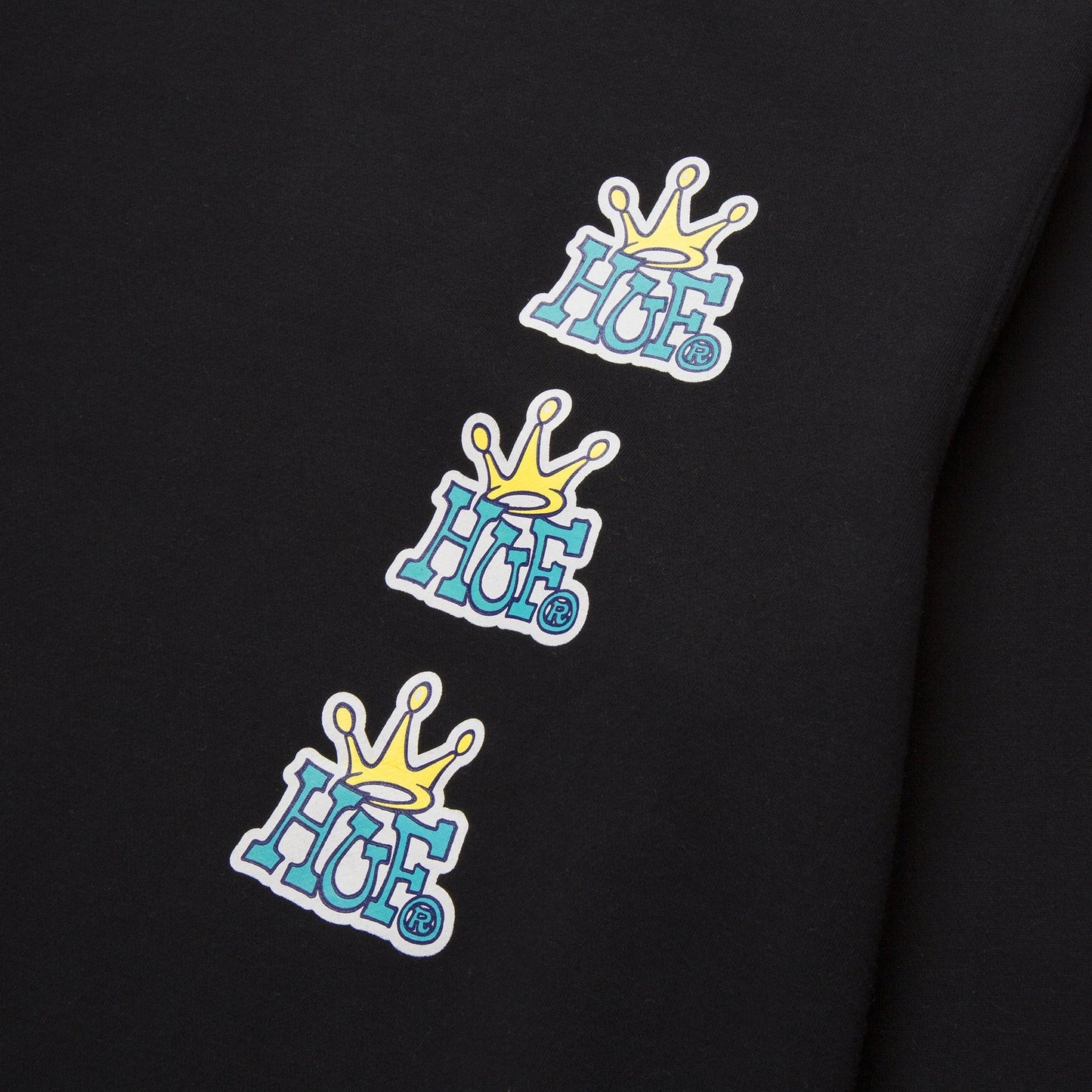 HUF Crown Stack Fleece Pant - Chocolate Brown