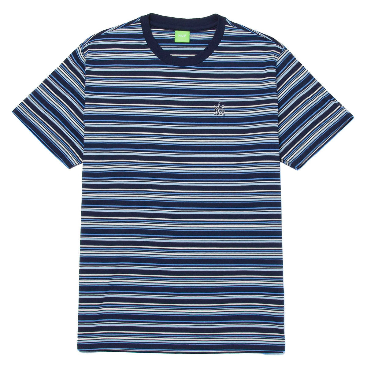 HUF Crown Stripe Knit Top - Indigo