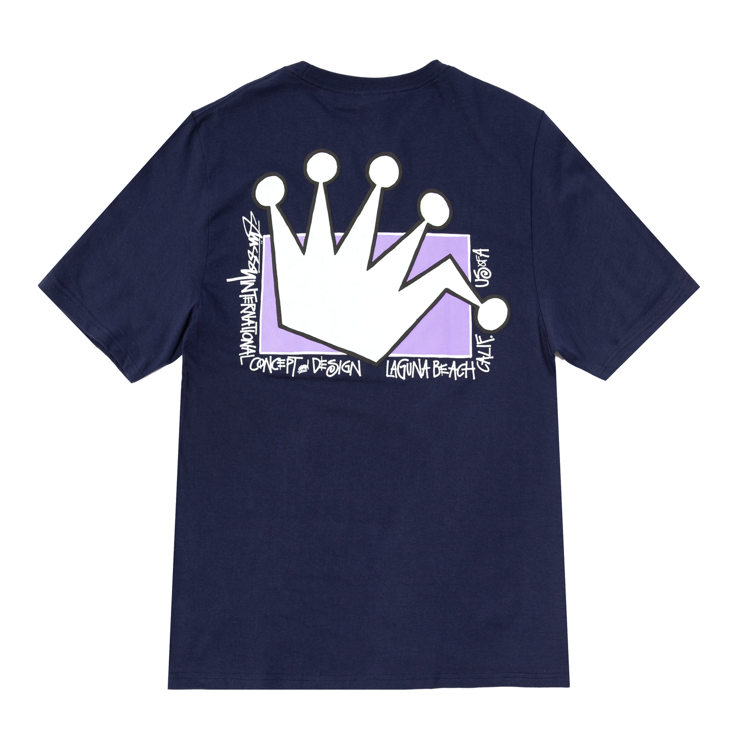 Stüssy LB Crown T-Shirt - Navy